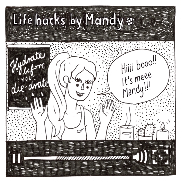 Life Hacks by Mandy Panel 1